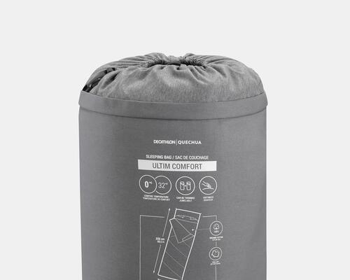 SAC DE COUCHAGE COTON DE CAMPING - ARPENAZ 0° COTON