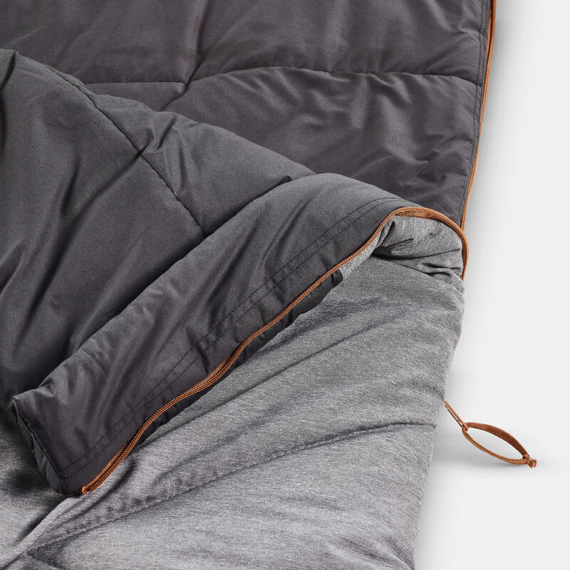 Sac de dormit de camping 0° bumbac, Arpenaz
