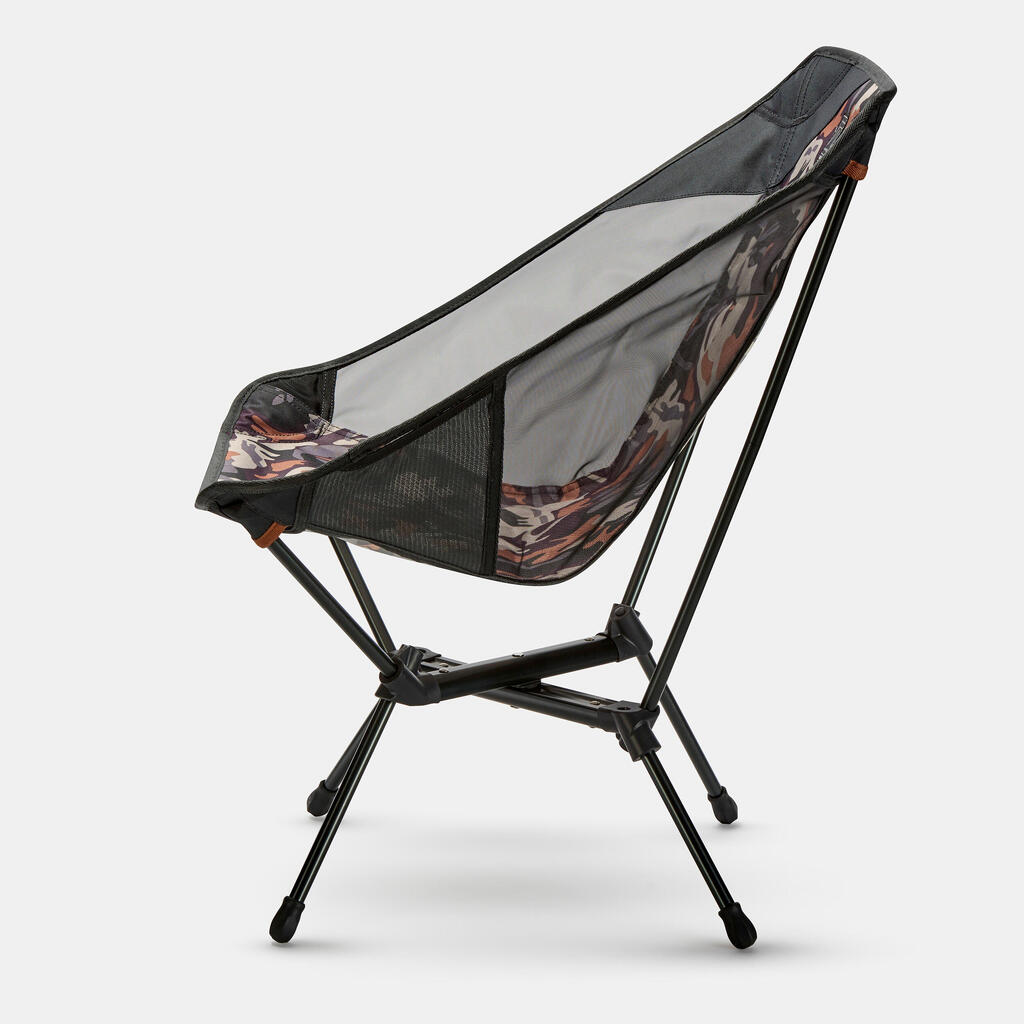 CAMPING LOW CHAIR 500 M - FOLDING & COMPACT