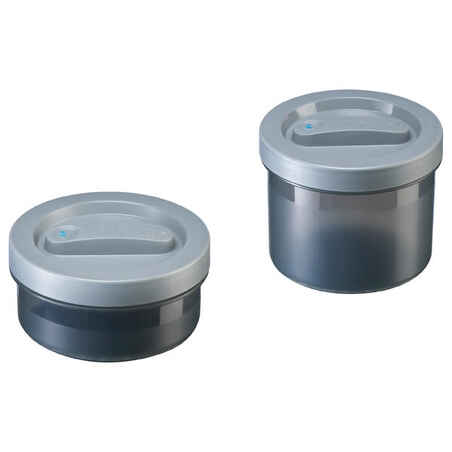 2 airtight food box kit - 0.35 and 0.65 Litre