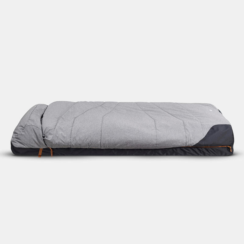 Sac de dormit de camping 5°C bumbac, 2 în 1, Perfect Sleep