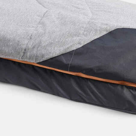 Medvilninis miegmaišis su kilimėliu „Perfect Sleep 0°C Cotton“, juodas