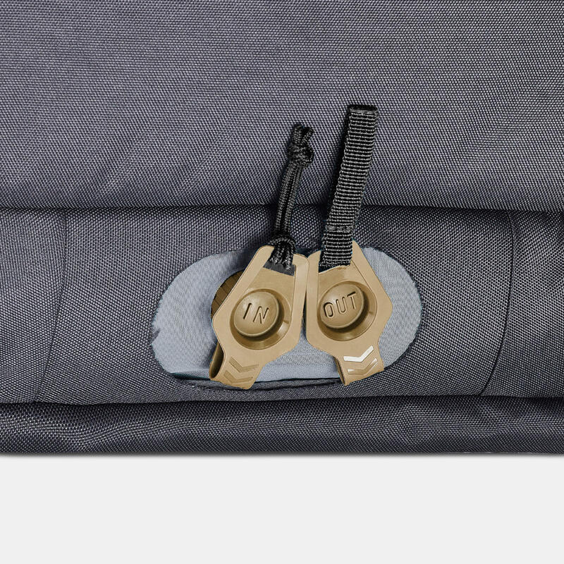 Sac de dormit de camping 5°C bumbac, 2 în 1, Perfect Sleep