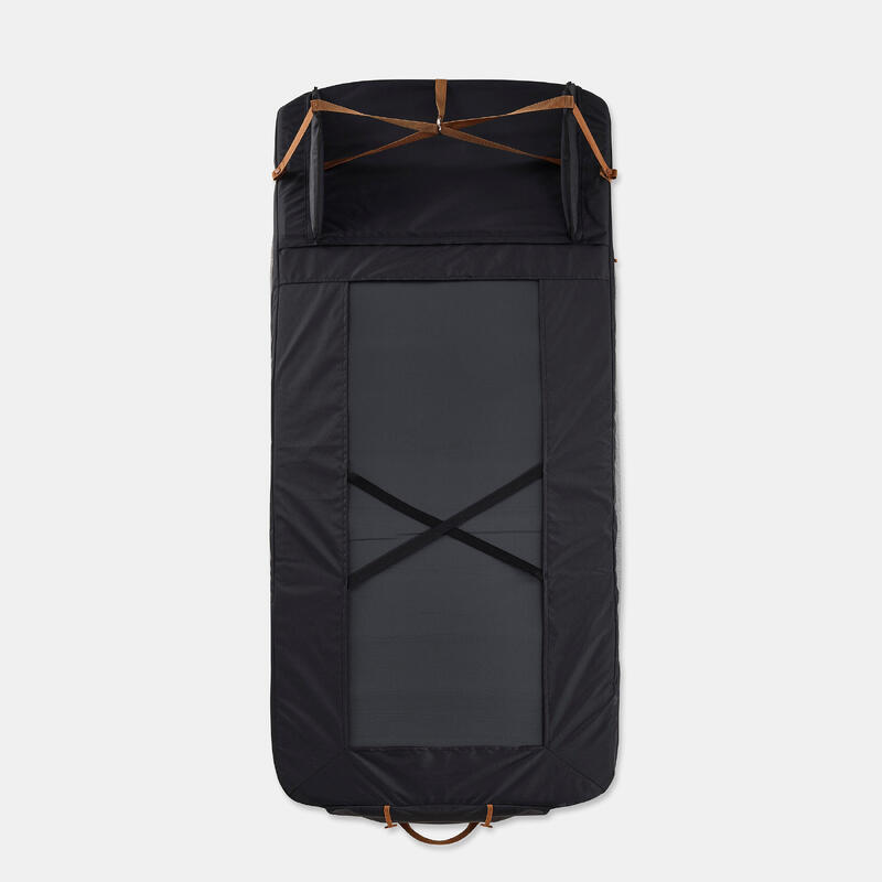 Sac de dormit de camping 5°C bumbac, 2 în 1, Perfect Sleep