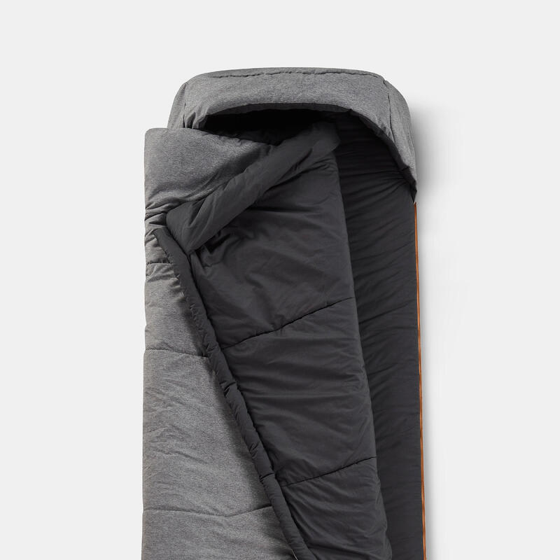 Sac de dormit de camping 5°C bumbac, 2 în 1, Perfect Sleep
