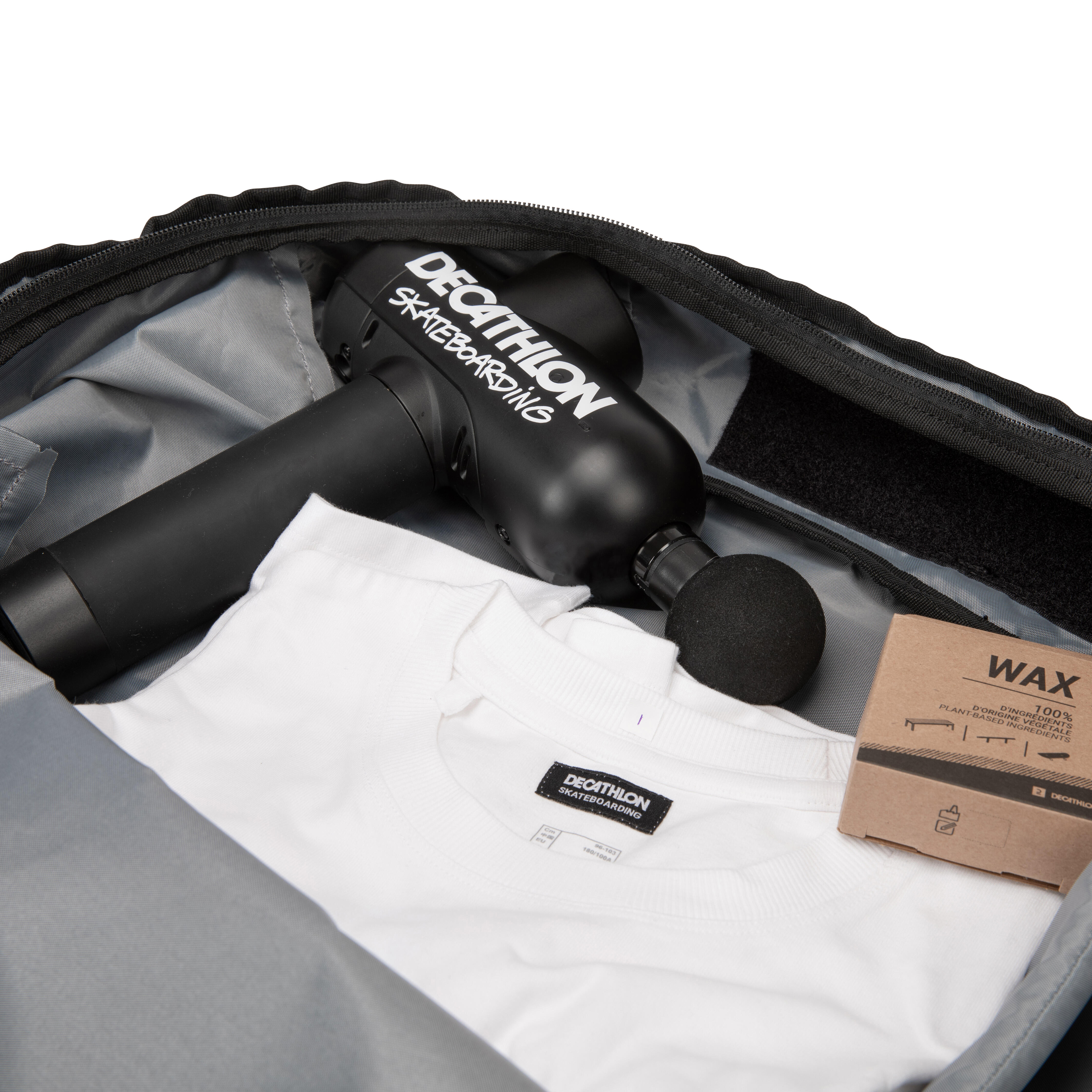 FUNDA TRANSPORTE PARA SKATE SC500 negra Decathlon
