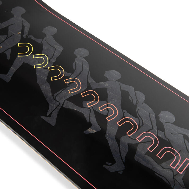 PLANCHE DE SKATE COMPOSITE DK900 FGC RUN TAILLE 8.75" NOIRE