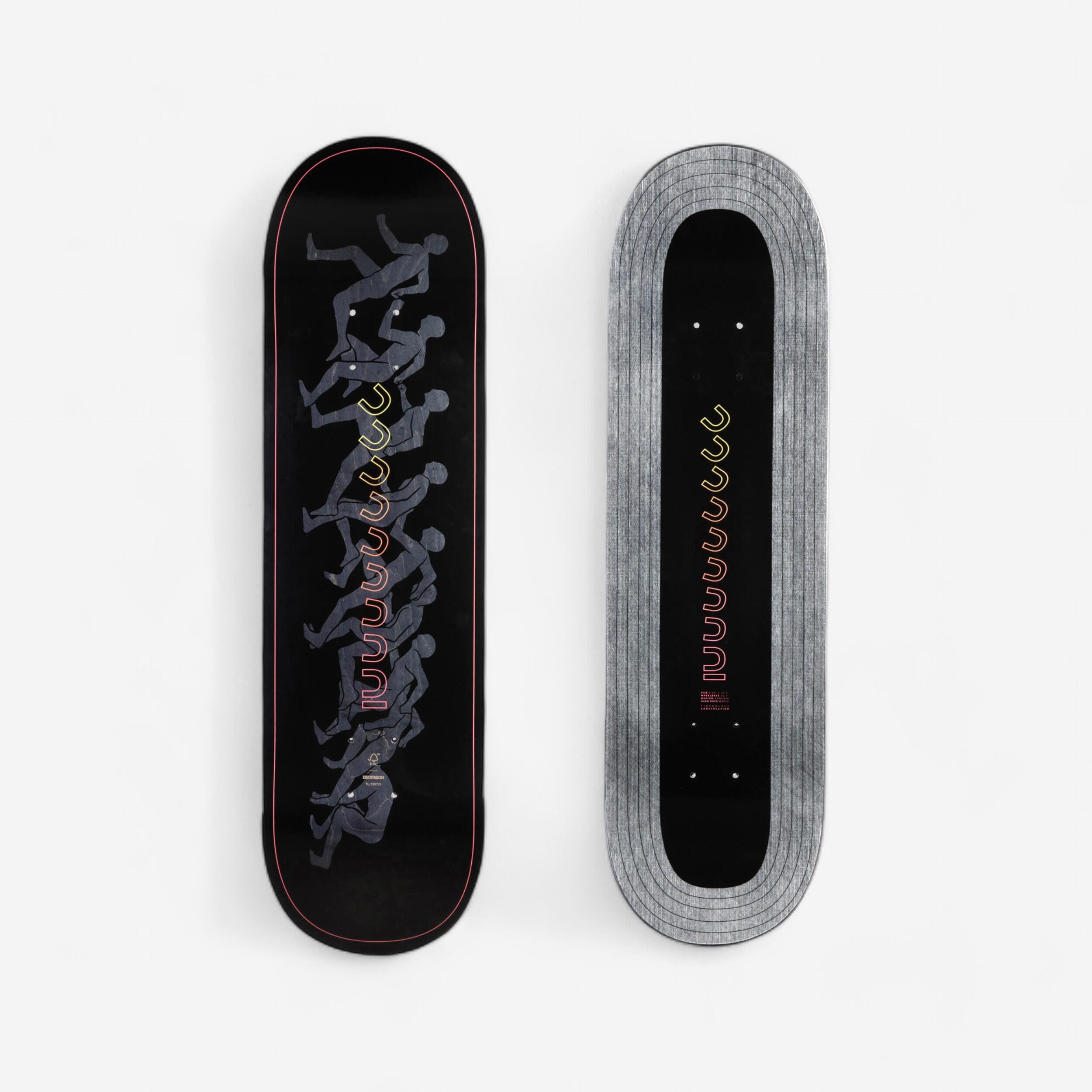 PRANCHA DE SKATE EM COMPÓSITO DK900 FGC TAMANHO 8,75' PRETO