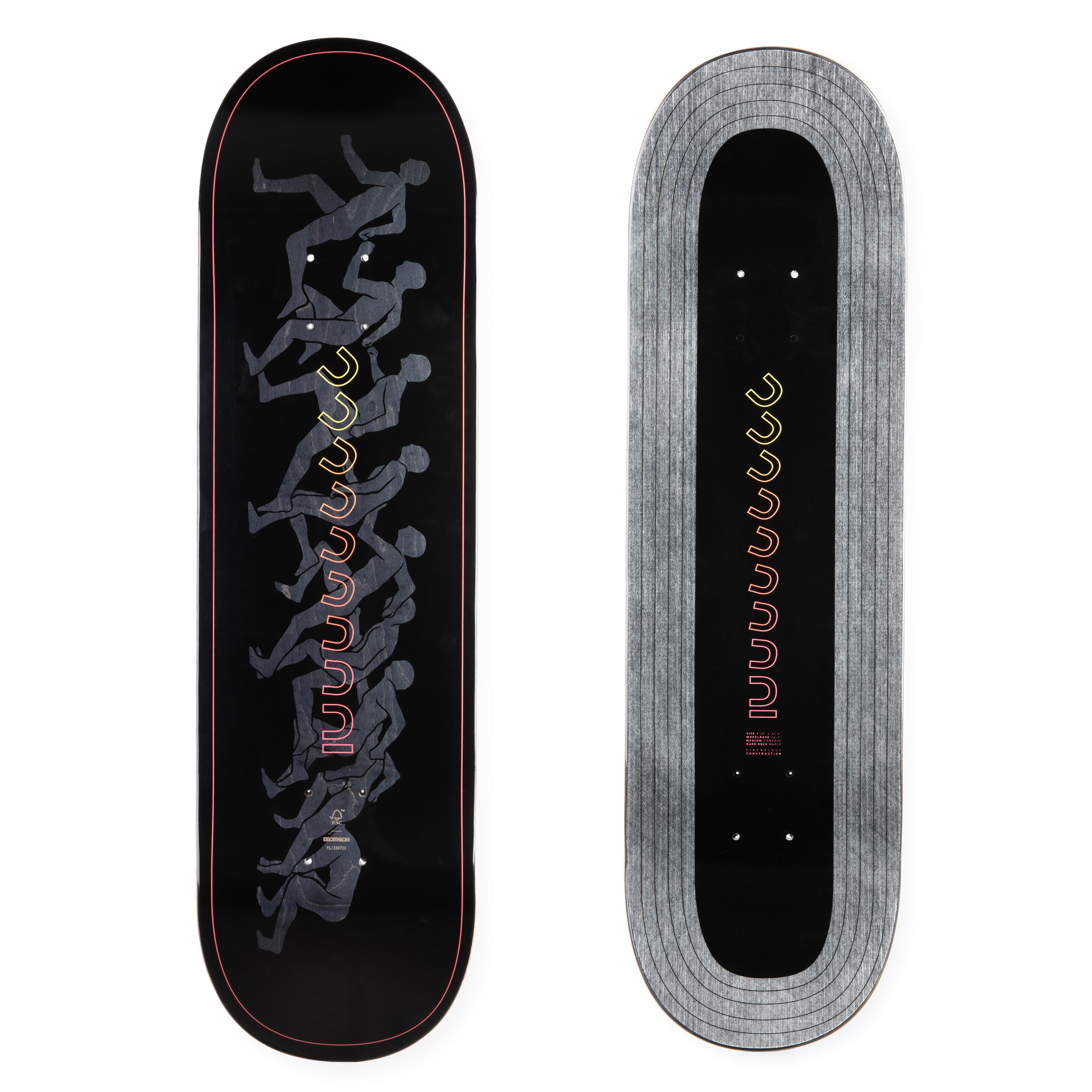Placă skateboard DK900 FGC 8.5″ Negru 8.5"
