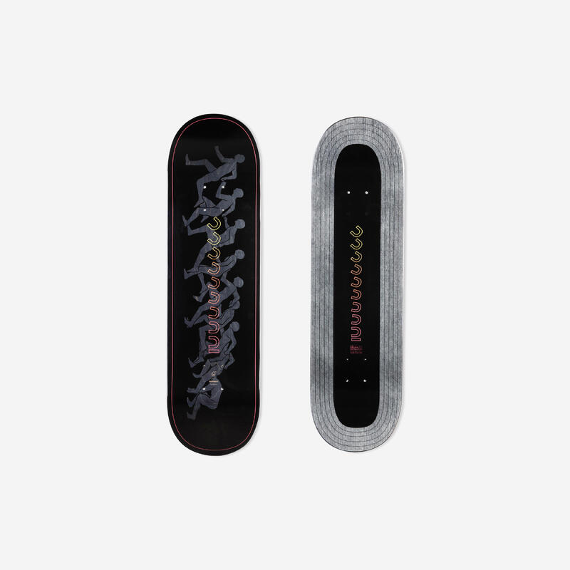 Skateboard deck composiet DK900 FGC maat 8.5" zwart