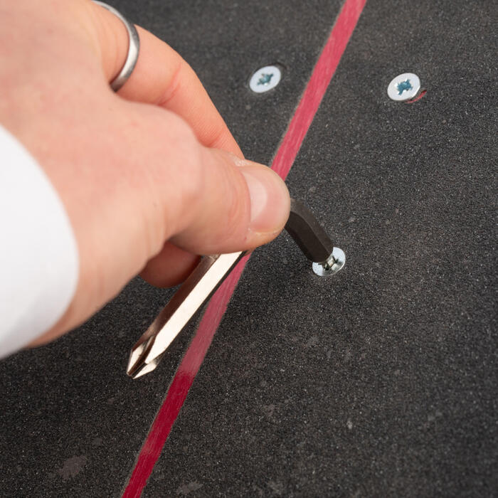 Rolltop Skateboard Backpack with BuiltIn Skateboard Tool BP500