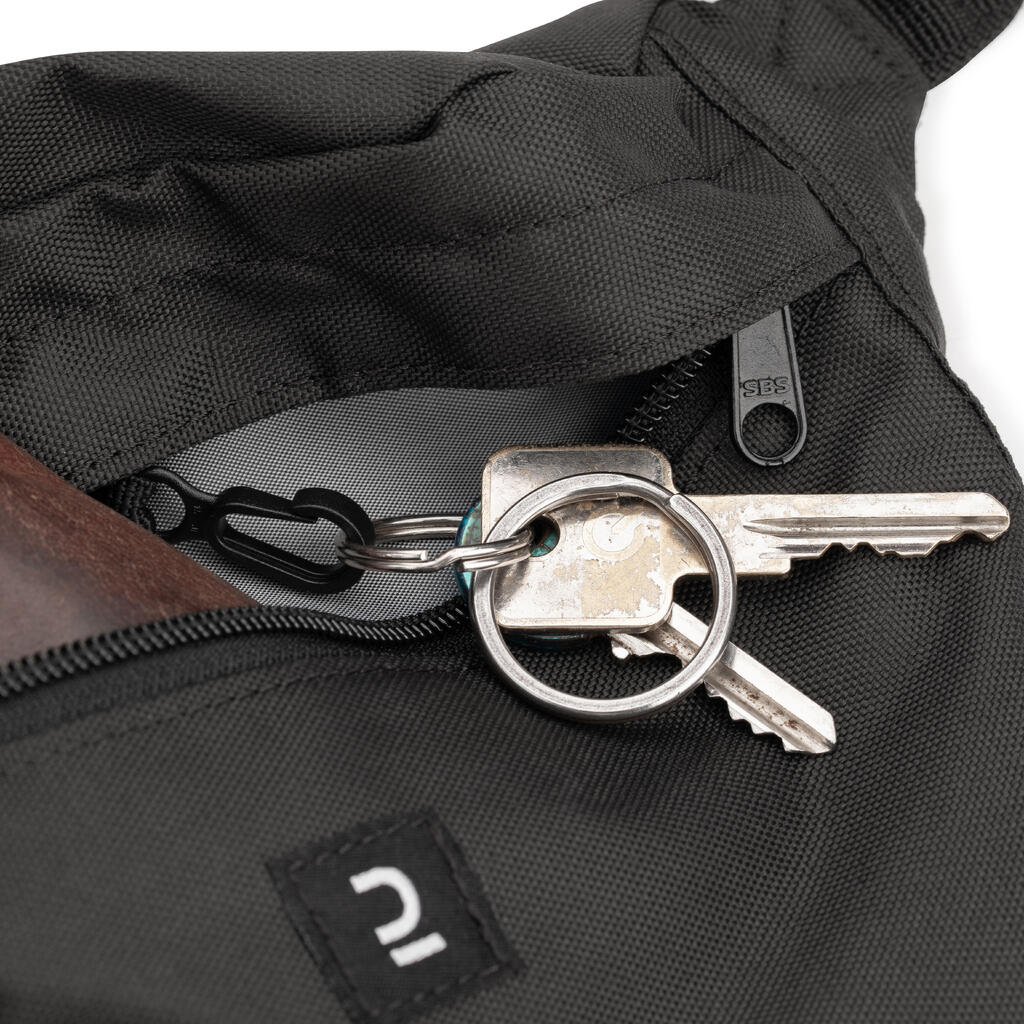 Sac banane de skate WB500 noir avec outil de skate intégré