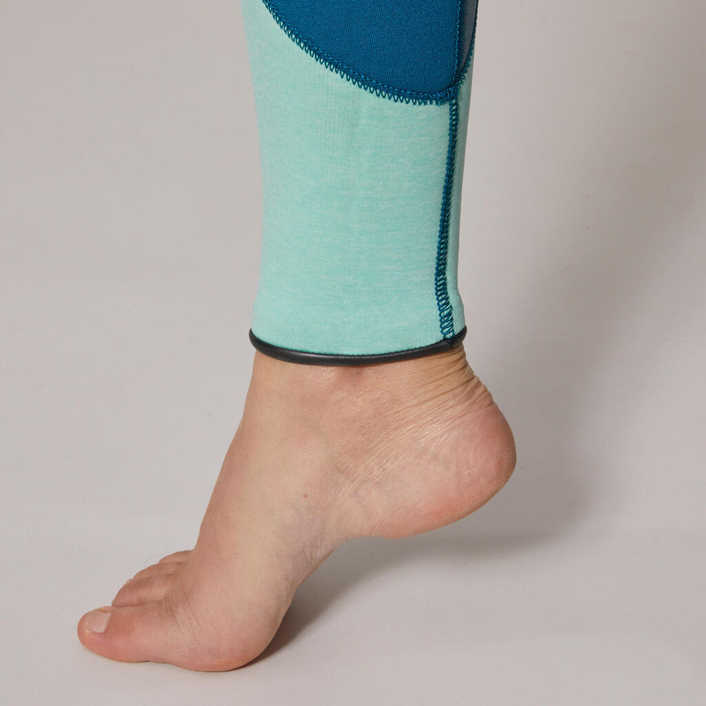 Combinaison plongée Femme néoprène 3mm - SCD 900 bleu