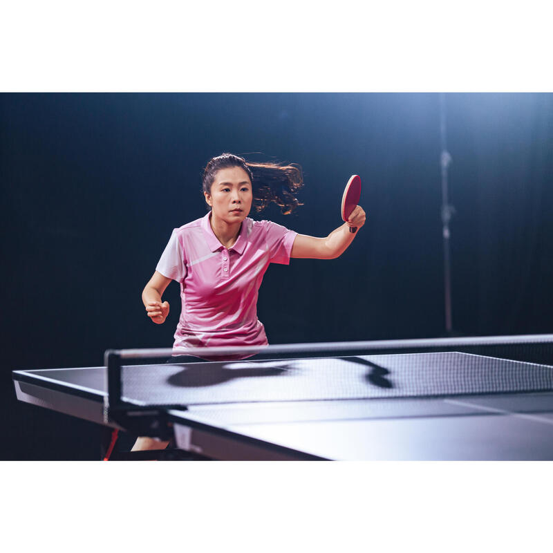 女款 桌球 Polo 衫 TTP590－粉色