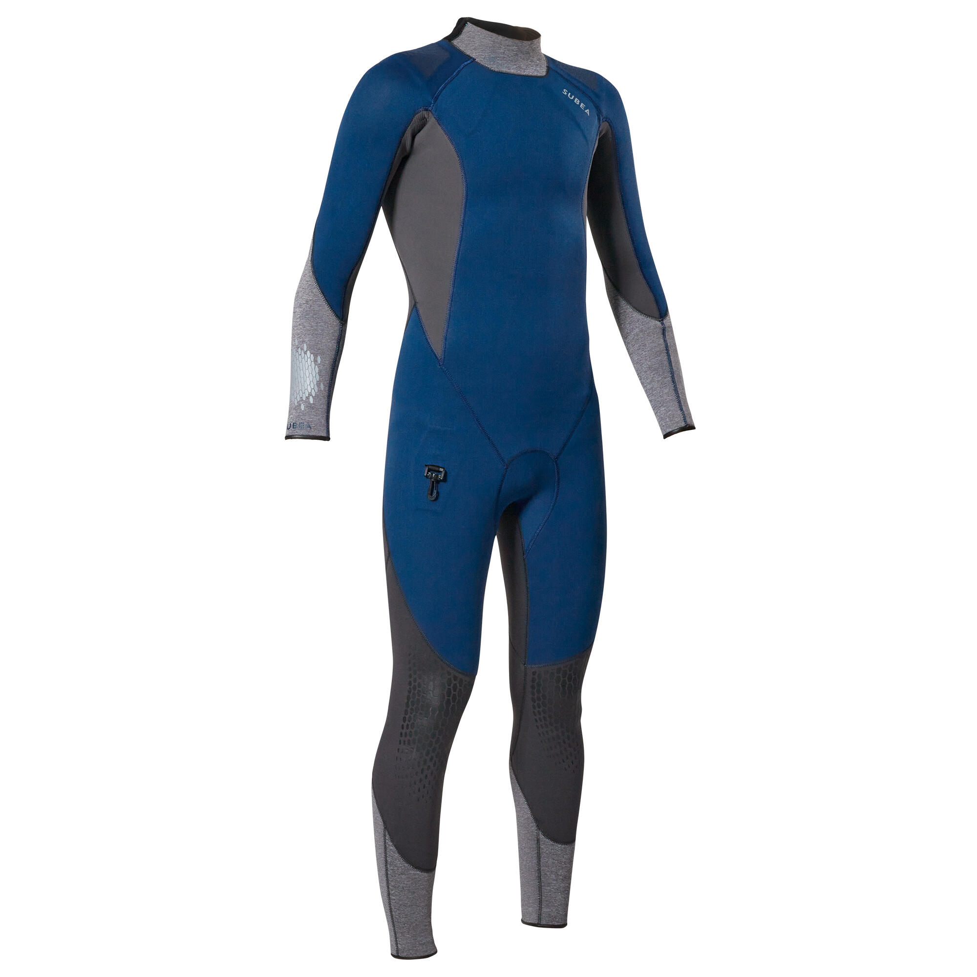 Men's diving wetsuit 3 mm neoprene SCD 900 blue and grey 9/9