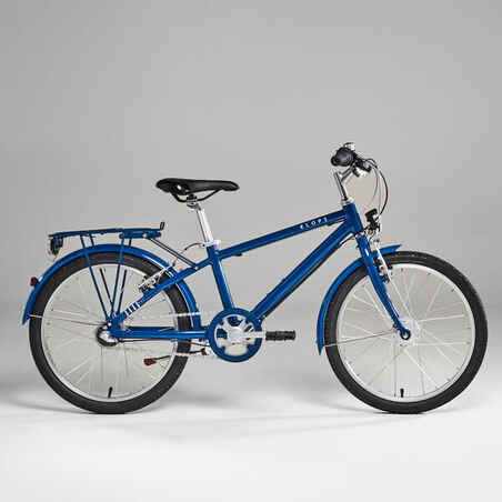 Kids' 20" 6-9 Years City Bike Hoprider 900 - Blue