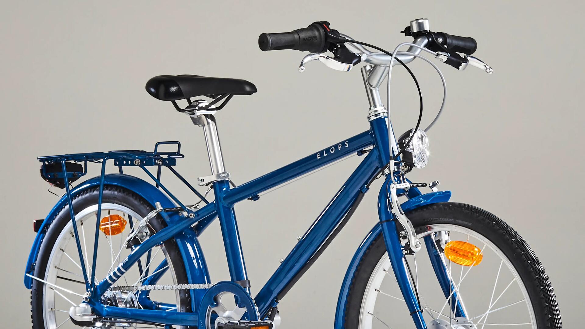 Kinder City Bike Elops 500 24 Zoll