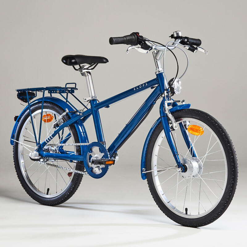 Bicicleta Ciudad Niños Hoprider 900 20 Pulgadas 6-9 Años Azul