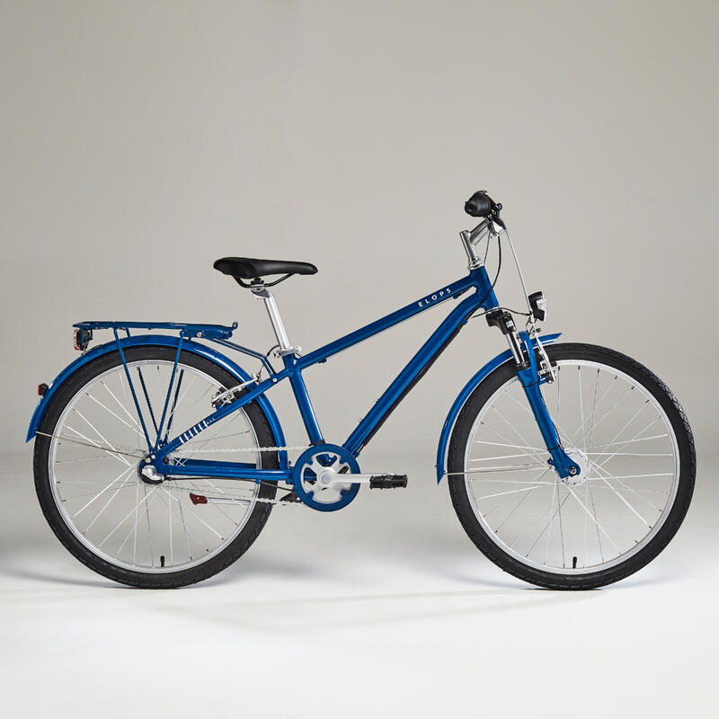 Bicicletă oraș MOVE 900 24" albastru copii 135-150 cm