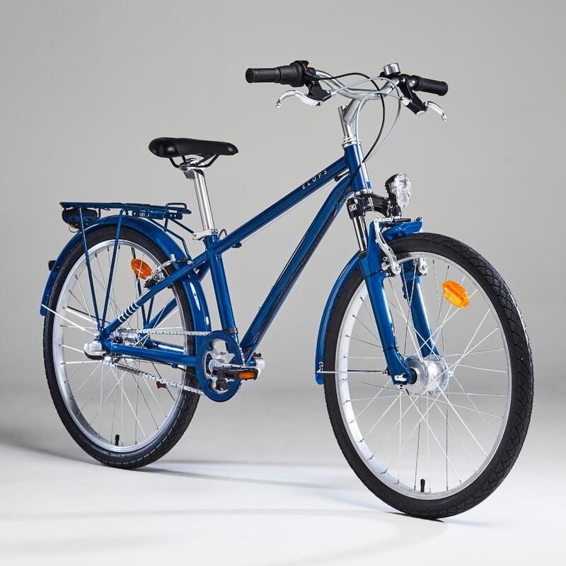 Bicicletă de oraș Hoprider 900 26" albastru copii 135-150cm