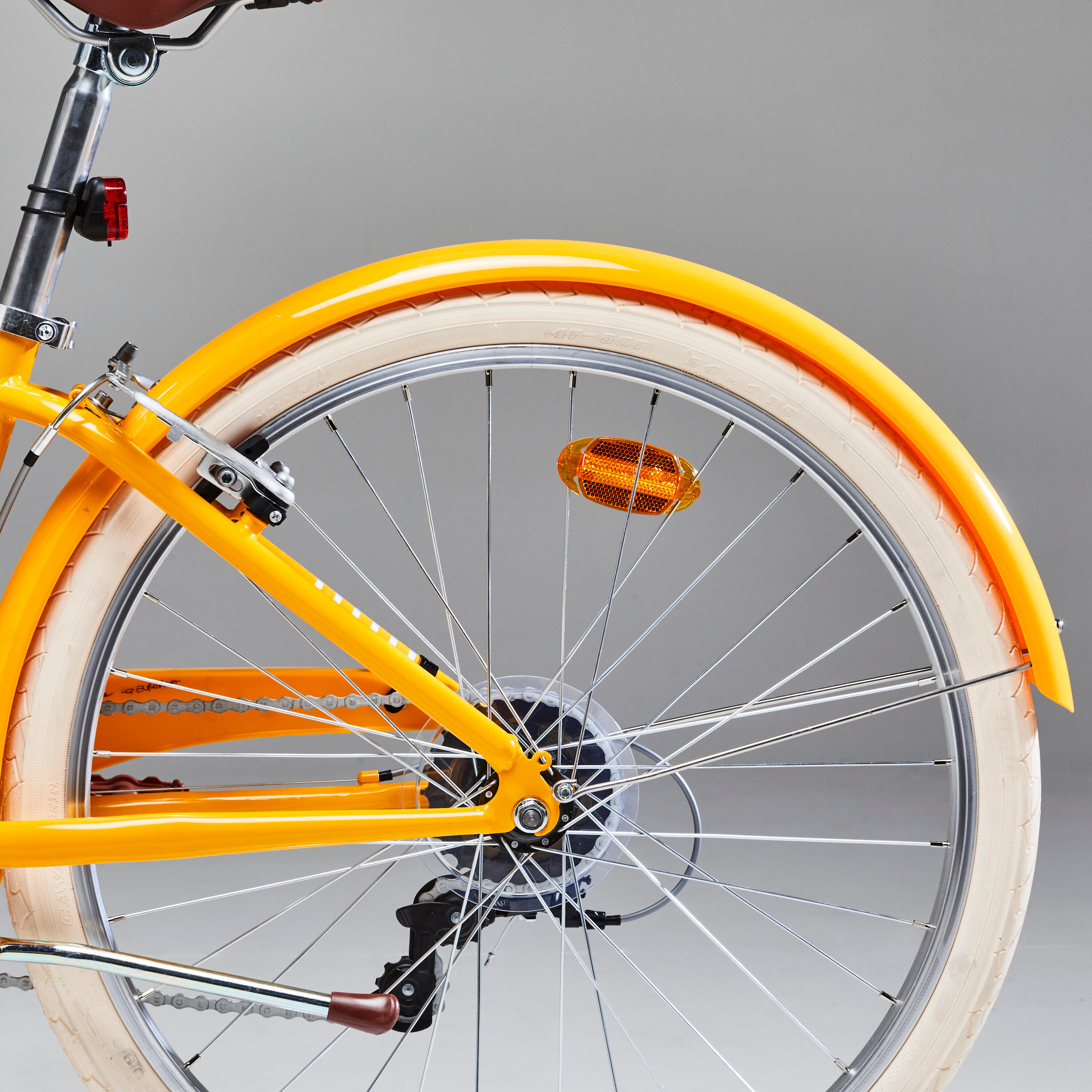 Kids' 24" 9-12 Years City Bike 500 10/25
