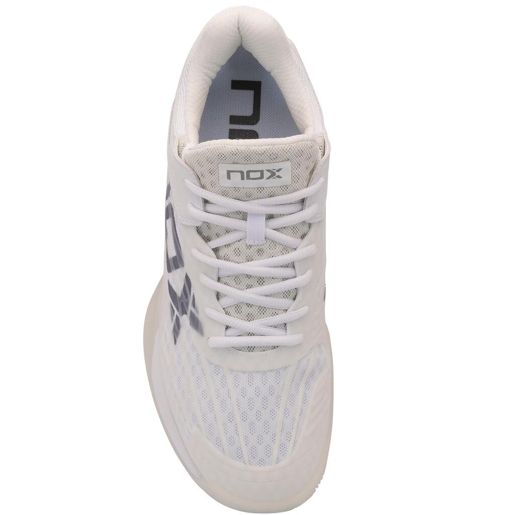 Men's Padel Shoes Nox AT10 Agustín Tapia - White/Grey