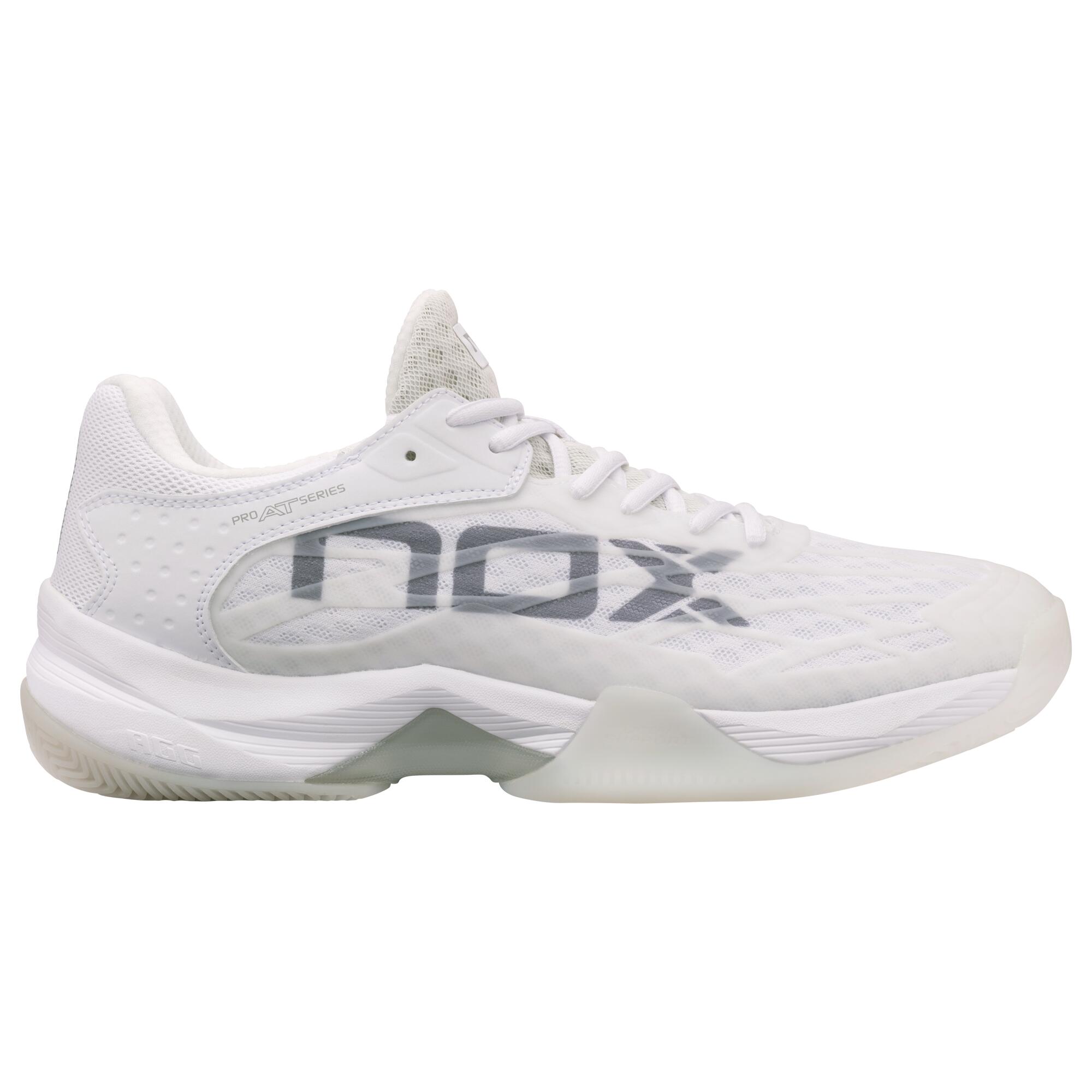 NOX Men's Padel Shoes Nox AT10 Agustín Tapia - White/Grey
