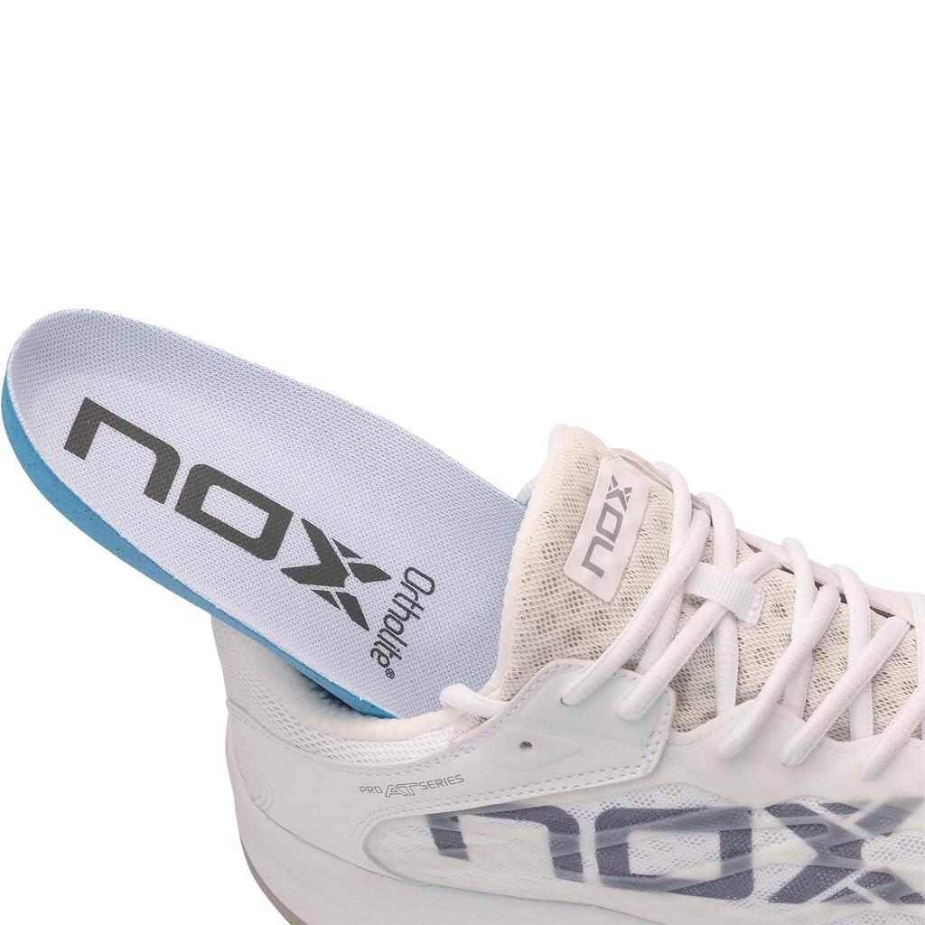 Men's Padel Shoes Nox AT10 Agustín Tapia - White/Grey