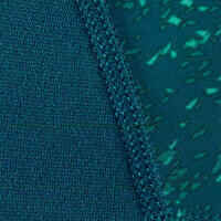 Men's top anti-UV short-sleeved 1.5 mm neoprene navy blue