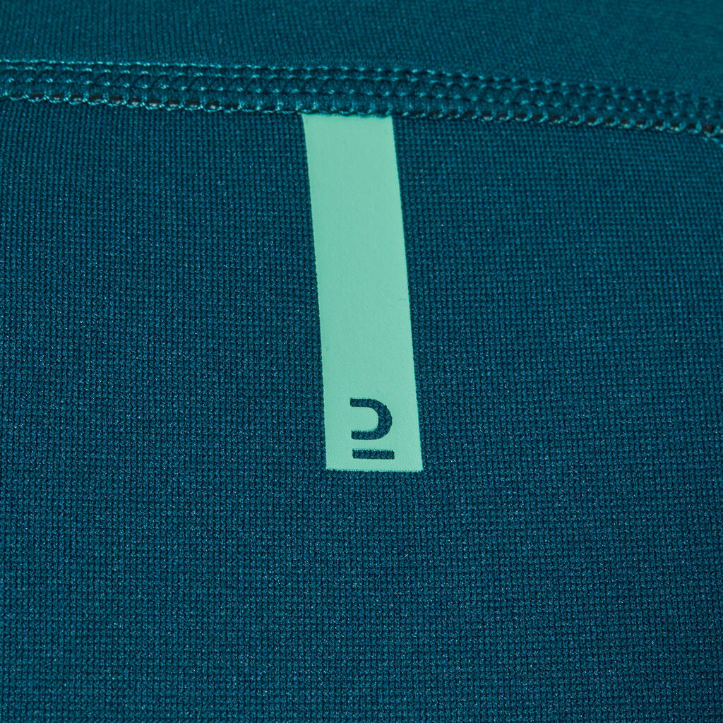 Vīriešu neoprēna UV aizsardzības T krekls ar īsām piedurknēm, 1,5 mm, jūras zils