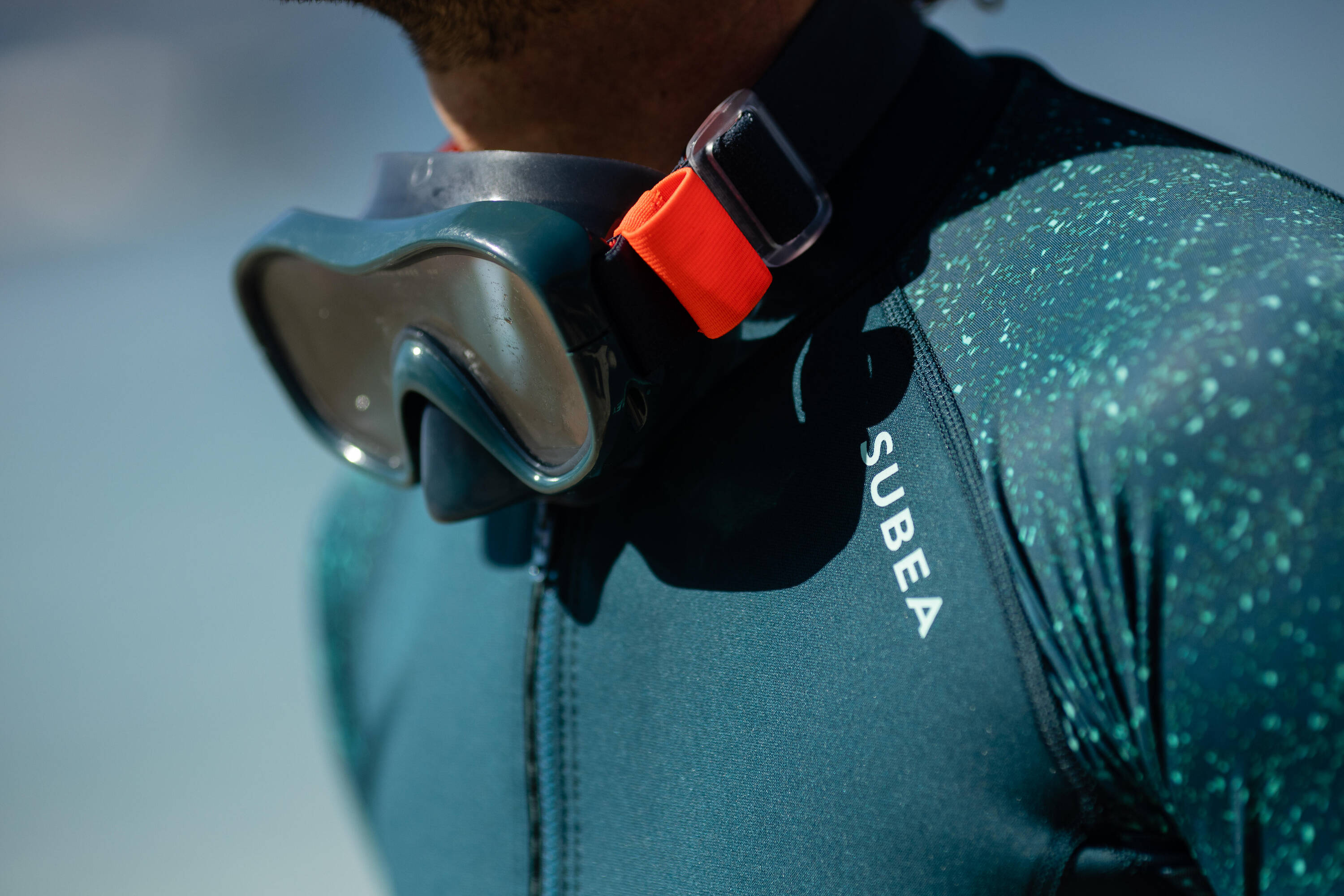 Adult Snorkeling Mask SNK 520 Storm Grey -  2