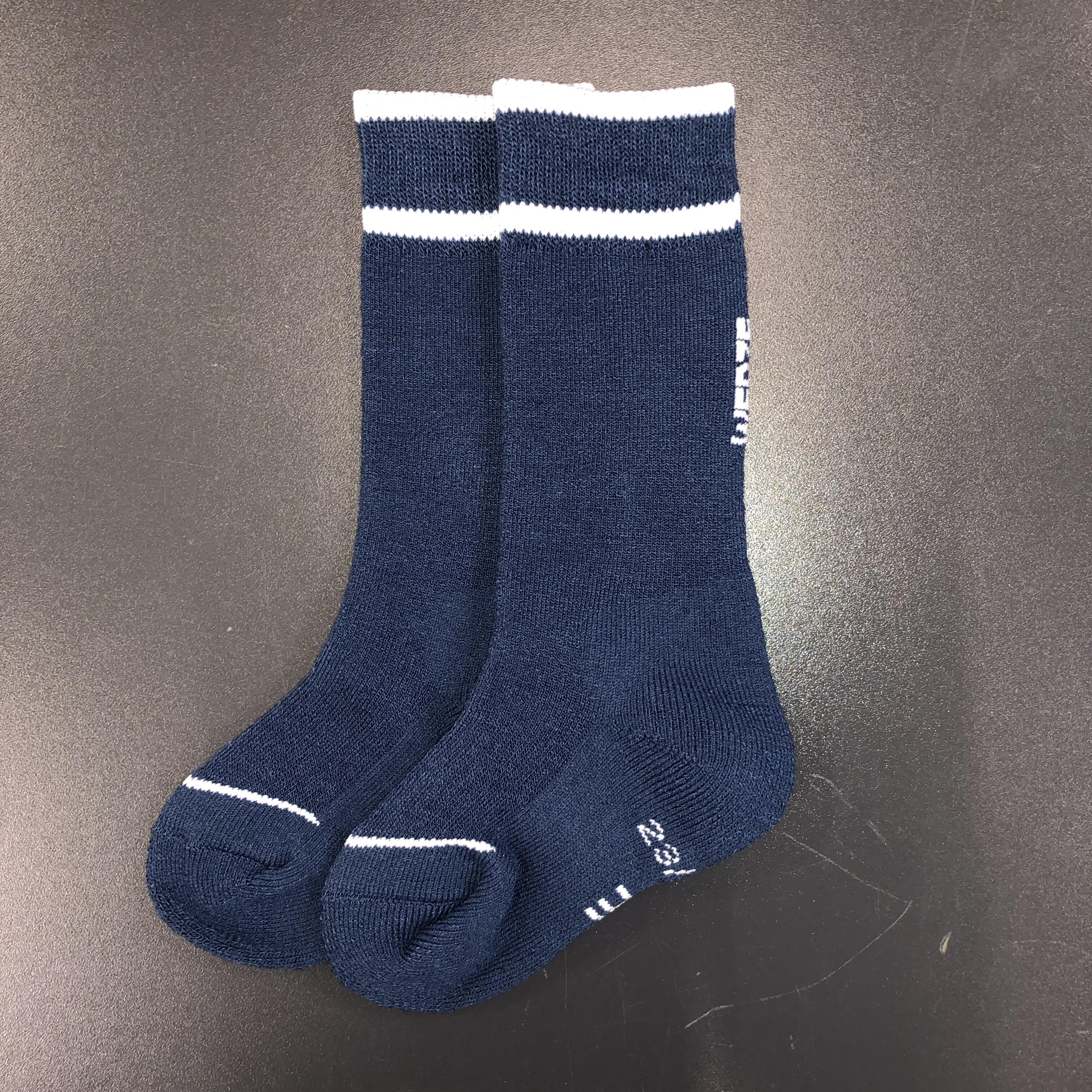 Kids’ ski and snowboard thermal socks 50 - Grey