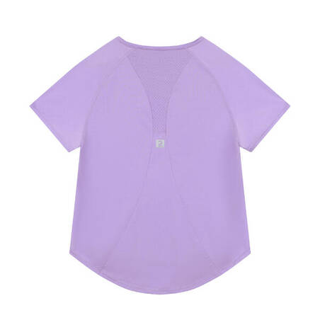 WOMEN RUN TS DRY+ CN PURPLE