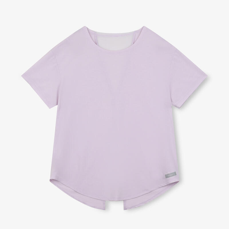 WOMEN RUN TSHIRT FEEL CN PURPLE