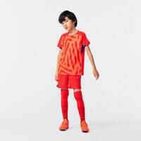 CAMISETA DE FÚTBOL VIRALTO JR AXTON ROJO NARANJA Y AZUL