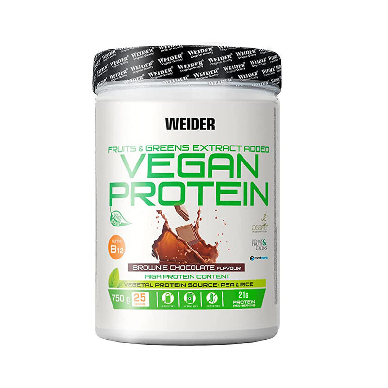 Proteína vegetal VEGANA 23g Proteina de guisante sabor Chocolate 750 g