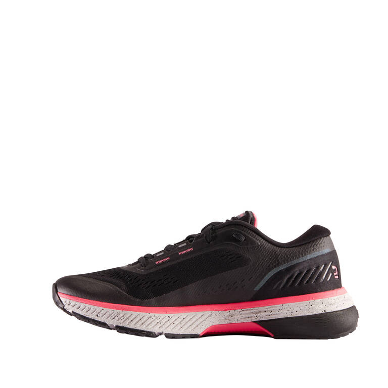 Kiprun KS 500 Women's Running Shoes - black pink