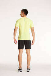 Dry+ Men's Running Breathable T-shirt - neon yellow