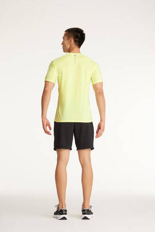 Kaos Lari Pria RUN DRY - Neon