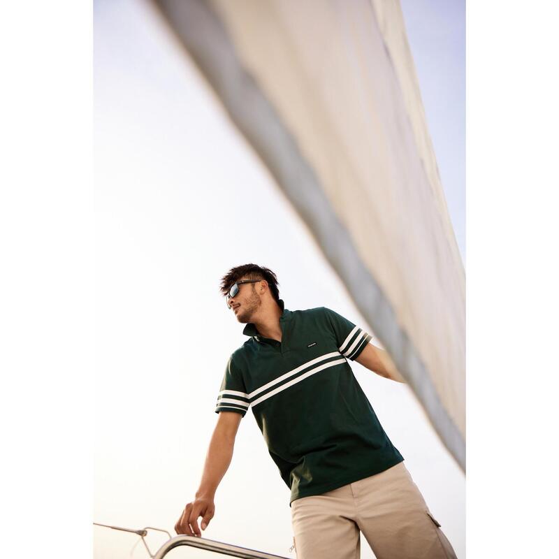 M Polo Sailing 100 STRIP Green