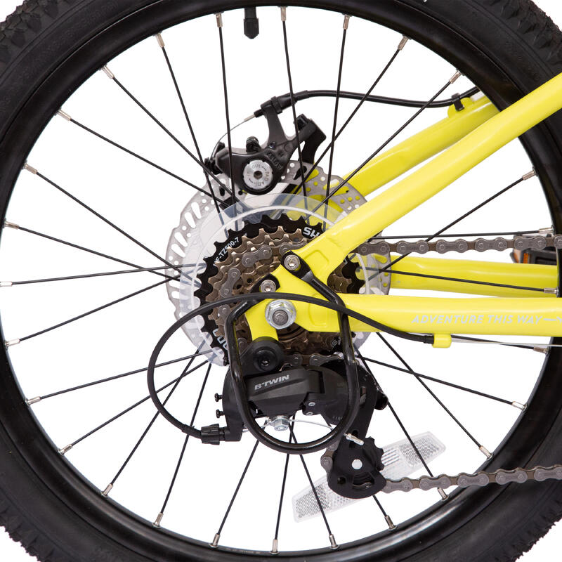 JR Mountain bike ST900 6-9Y Lime yellow Cn