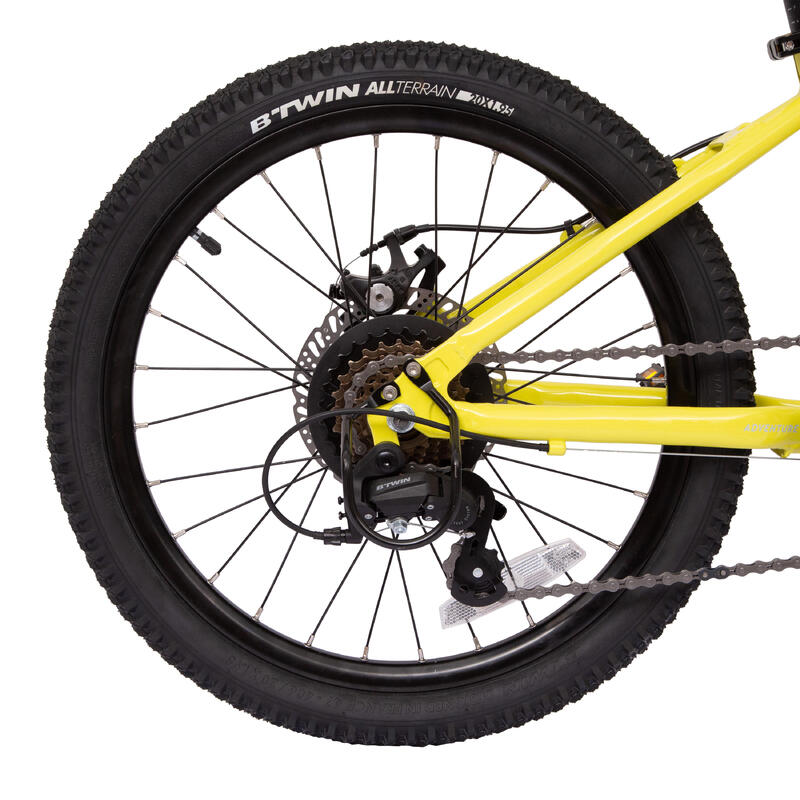 JR Mountain bike ST900 6-9Y Lime yellow Cn