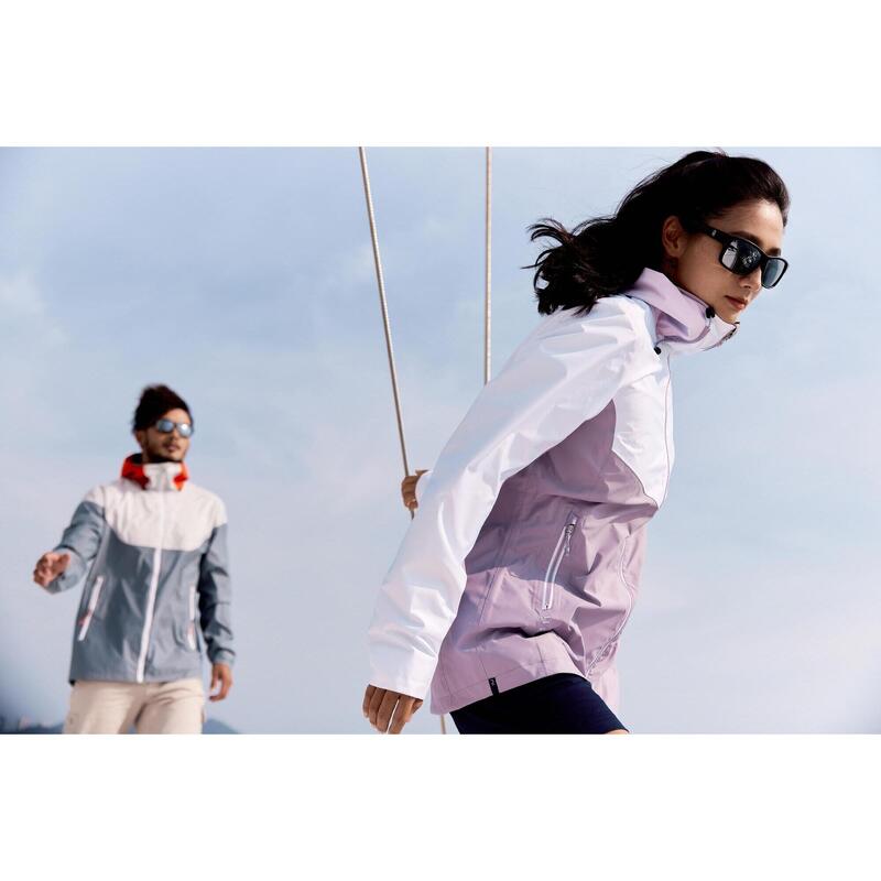 女款外套 Sailing 100－紫色／白色