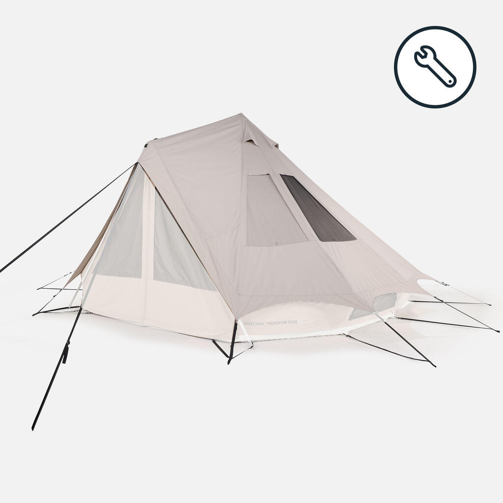 FLYSHEET - SPARE PART FOR THE TIPI POLYCOTTON 5.2 TENT