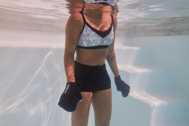Góra stroju do gimnastyki w wodzie/aquabike damska Nabaiji Liza Daph