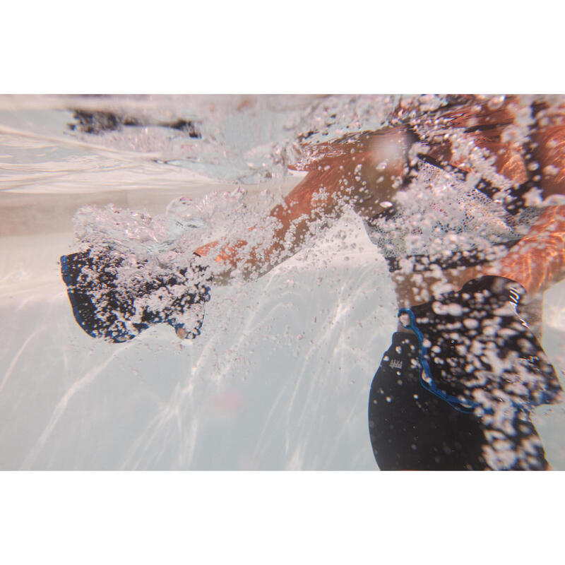 Dámské plavky horní díl Liza Daph na aqua fitness a aquabiking bílý