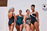 Women's Aquafit 1-piece Swimsuit Karli Alm Green