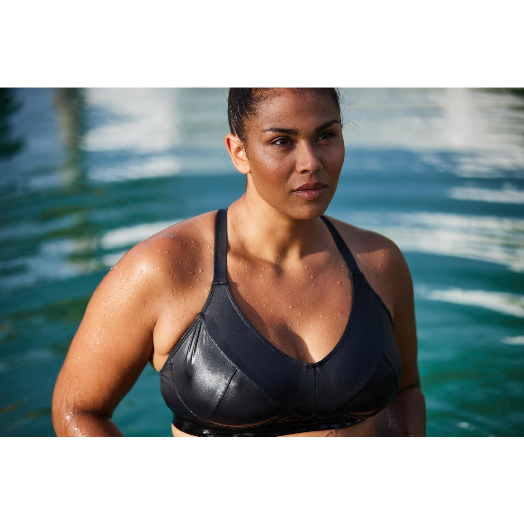 Bikini-Oberteil, Aquafitness-Oberteil, Aquagym Auqabike Damen Aquabra 7/7
