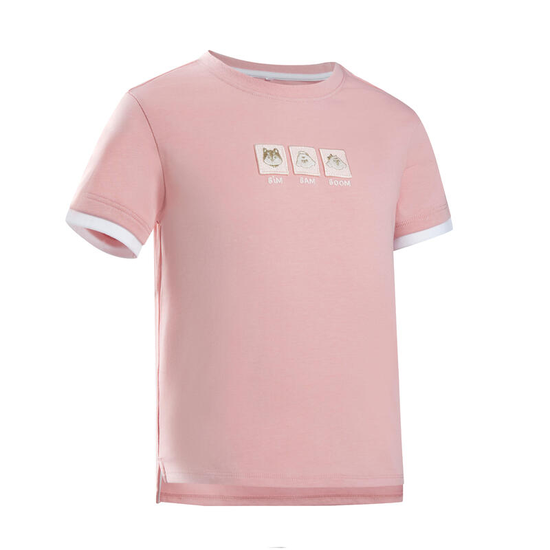 嬰幼兒體能活動 T 恤 MC 300－粉色