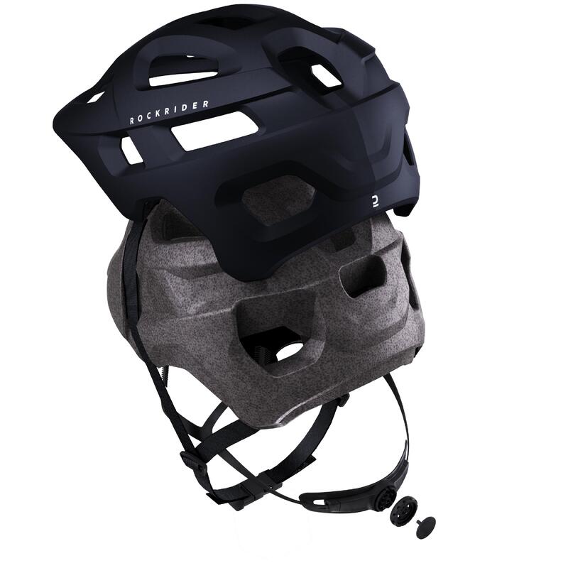 Casco mtb adulto EXPL 100 blu